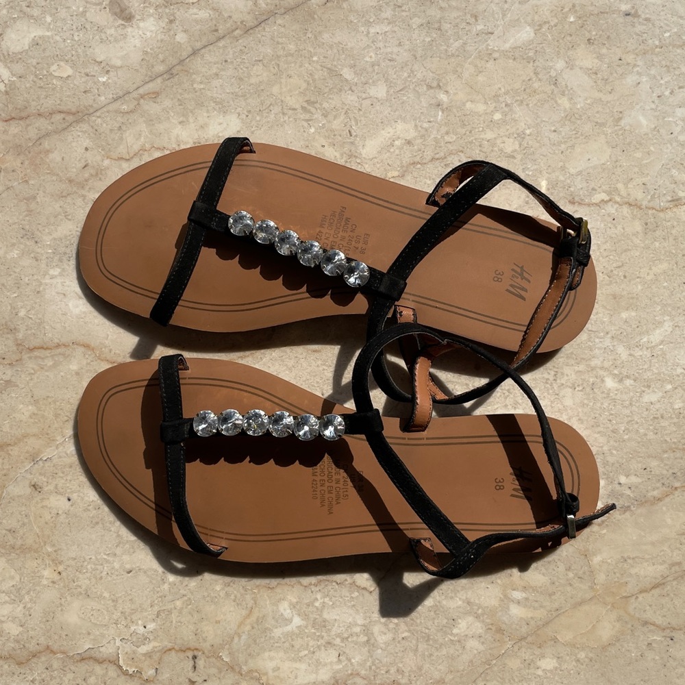 H&M Suede Stud Flats - Picture 9 of 14